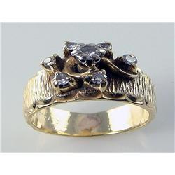 Custom Made Diamond Engagement Ring