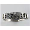 Image 1 : Ladies Channel Set CZ Wedding Band Ring Size 8.75