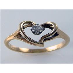 Heart Shape Style Diamond Ring