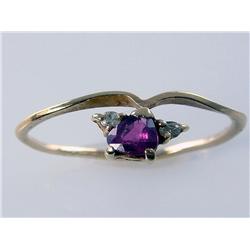 Burmese Ruby & Diamond Ring