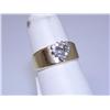 Image 1 : 14k Diamond Heart Shaped Band