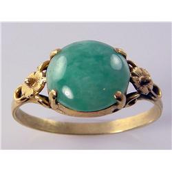 AAA Grade Apple Jade Ladies Ring