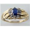 Image 1 : Cashmere Sapphire & Diamond Ring