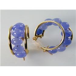 Amethyst Bead Earrings