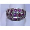 Image 2 : Sterling Ring w/2.5 ctw Red Rubies
