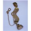Image 1 : c.1880's Victorian Pocket Watch Chain & Fob