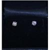 Image 1 : 14k Diamond Stud Earrings 0.42 ctw