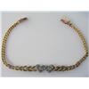 Image 1 : Double Heart Diamond Bracelet Rope Design