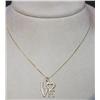 Image 1 : 14k Love Pendant on Chain