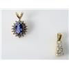 Image 1 : Tanzanite & Diamond Pendants Times the Money