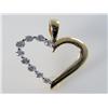 Image 1 : Ladies Diamond Heart Shape Pendant
