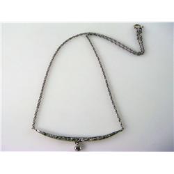 Antique 1920s Custom Made Diamond Necklace