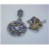 Image 1 : (2) Sterling Pendants 20 grams