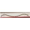 Image 1 : 10k Gold Diamond Bracelet 9.7grams