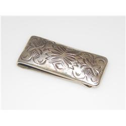 Sterling Navajo Money Clip