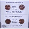 Image 1 : 2009 New Lincoln Pennies Lot of 4