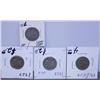 Image 1 : (2) V" Nickels & (2) Buffalo Nickels"
