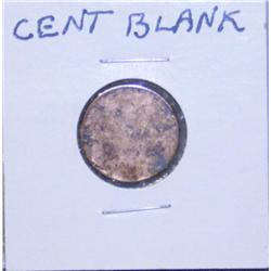 Cent Coin Blank Planchet