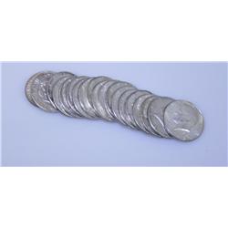 Lot of (20) 1968 Kennedy Half Dollars