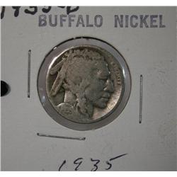 1935 D Buffalo Nickel