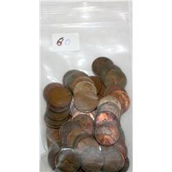 60 Wheat Pennies