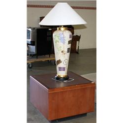 Designed Lamp and End Table