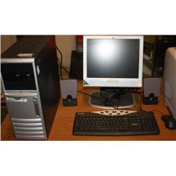 HP Computer PC 2.66GHz 248 MB W/LCD Monitor
