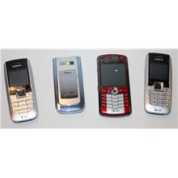 Lot of 4 Cell Phones