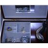 Image 1 : Small Jewelry Box with Misc. Items Inside