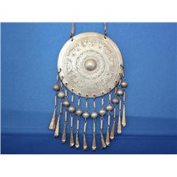 Large Middle Eastern Pendant and Chain