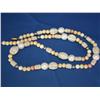 Image 1 : Stone & Faux Pearl Necklace