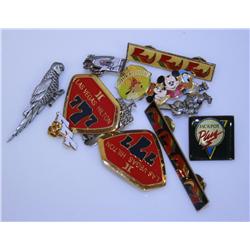 Small Jewelry Bag of Collector Tie Pins