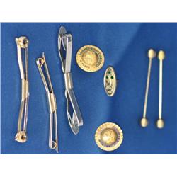 Lot of Vintage Tie Bars & Lapel Pins