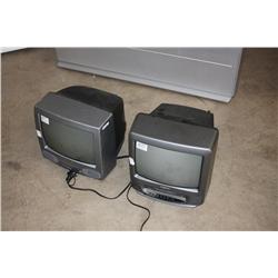 Two small tv's