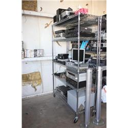 Rack Lot Of Misc electroics