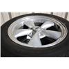 Image 2 : 4 New Tires With 5 Lug Rims Tire Size P235/55