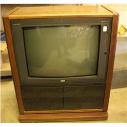 RCA 31 Home Theater TV In Cabinet"