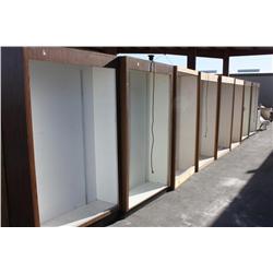 Display case with light