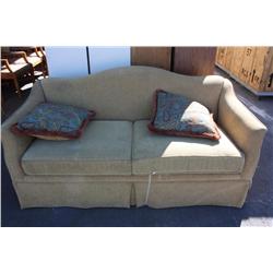 Yellow 2 Cushion Sofa