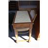 Image 1 : Small Marble Top Desk & Chair