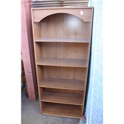 Two display cabinets