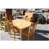Image 2 : Table with 4 chairs
