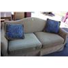 Image 1 : Yellow 2 Cushion Sofa