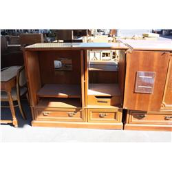 Venetian home entertainment center