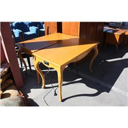 Two Venetian desks with wire connections