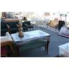 Image 1 : Venetian table with bench and lamp