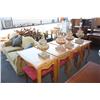 Image 1 : Set of two Venetian tables with lamps and stool