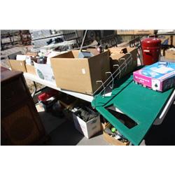 Table Lot Of Misc Items