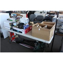 Misc table lot