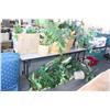 Image 2 : Table Lot Of Fake Plants